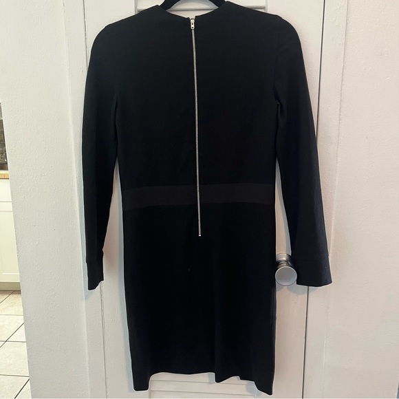 Designer IRO Stylish Black Assymetrical Dress with cutout - Picture 5 of 13